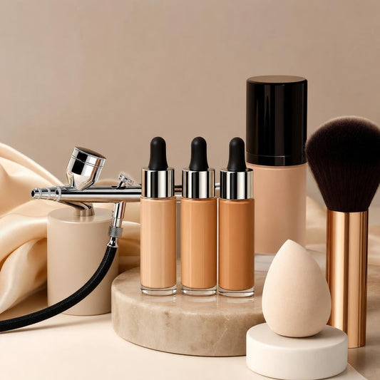 Master Airbrushed Foundation Technique: Pro MUA Guide — ENCANTO