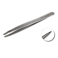 Professional Slant Eyebrow Tweezers – Premium Stainless Steel