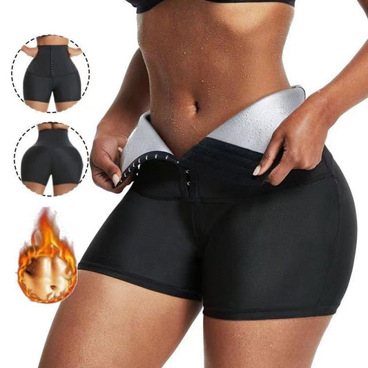 Sauna Shorts for Weight Loss | Accelerate Fat Burning on the Belly and Waist | Neoprene + PU | Ideal for Fitness, Yoga, Running, and Home | Sweat More, Slim Dow