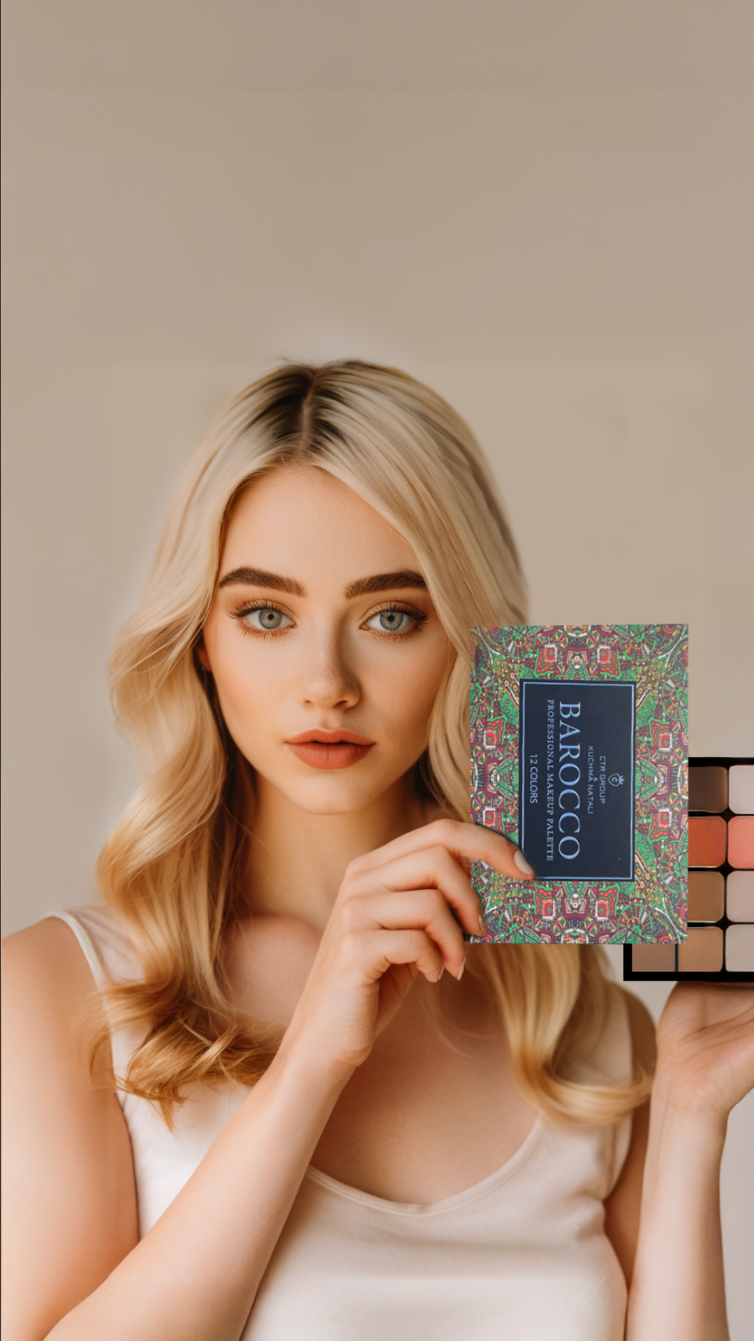 Eye Shadow Palette Barocco, CTR GROUP B700 12*2.5g B700 South Korea CTR