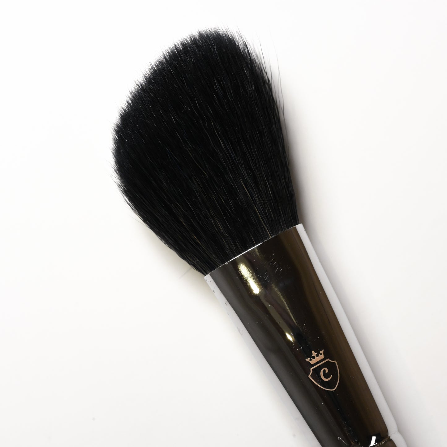 Angled Blush & Contour Brush W0184 – Arctic Fox Hair Black Style