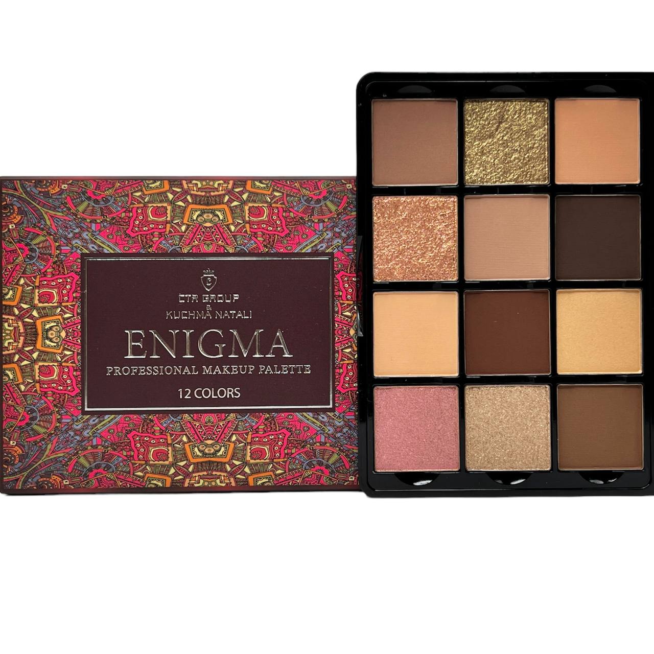 Eye Shadow Palette Enigma, CTR GROUP E500 12*2.5g E500 South Korea CTR