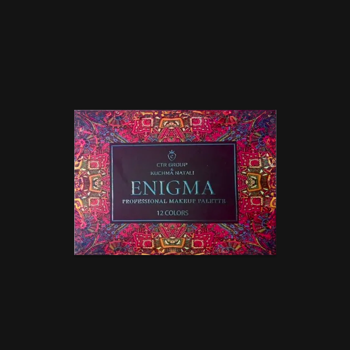Eye Shadow Palette Enigma, CTR GROUP E500 12*2.5g E500 South Korea CTR