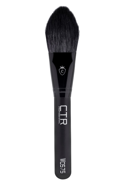 Full-Face Powder Brush W0575 with Dense Synthetic Bristles