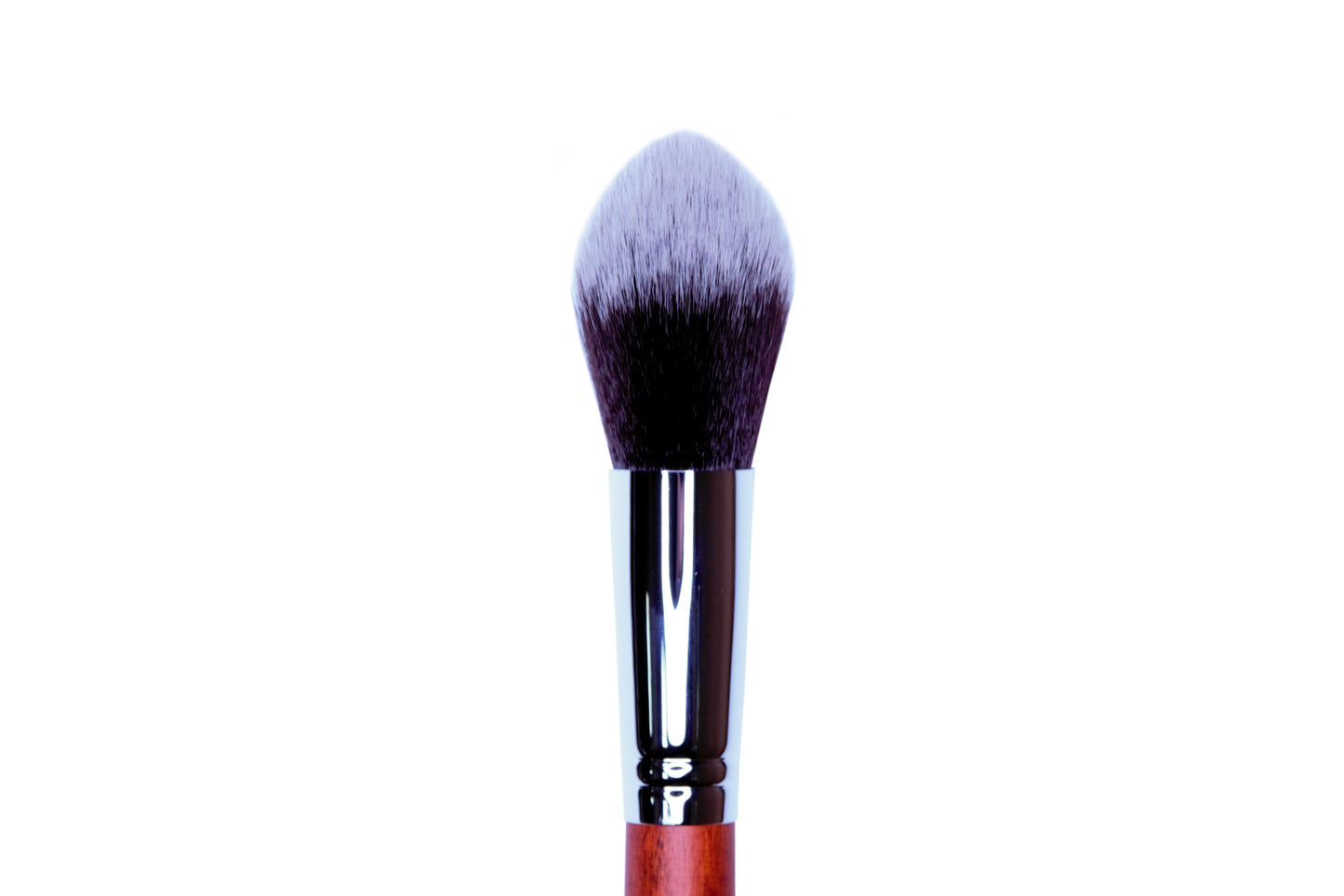 Professional Powder Brush W0577, Synthetic Bristles, Premium Wooden Handle