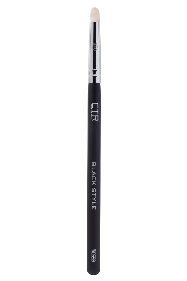 Goat Hair Eyeshadow Blending Brush W0598 – Round Dense