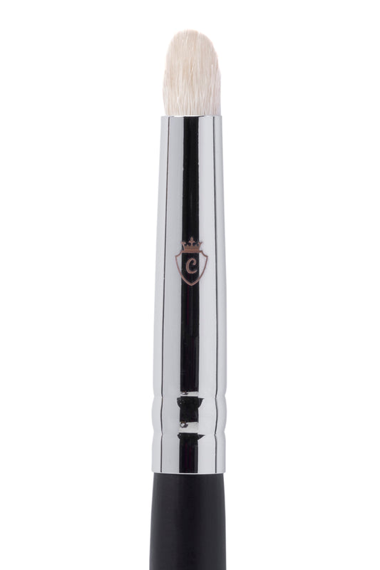 Professional Eyeshadow Blending Brush W0598, Premium Goat Hair, Aged Wooden Handle