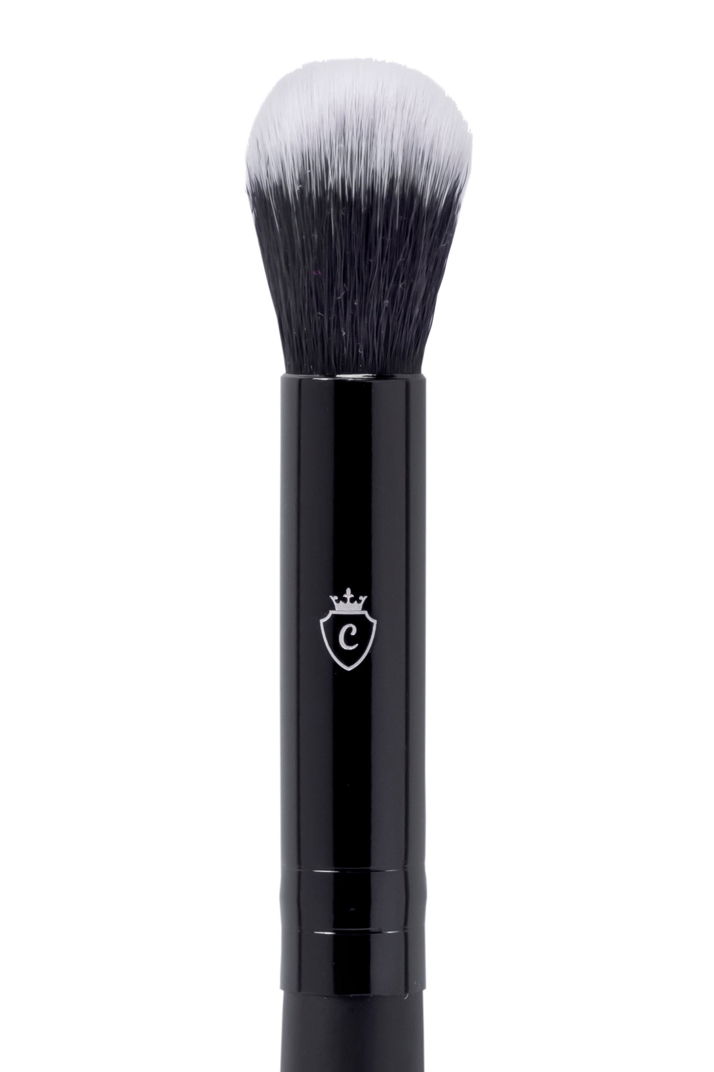 Professional Brush W0606 for Eyeshadow, Concealer, and Corrector, Synthetic Taklon Bristles, Aged Wooden Handle