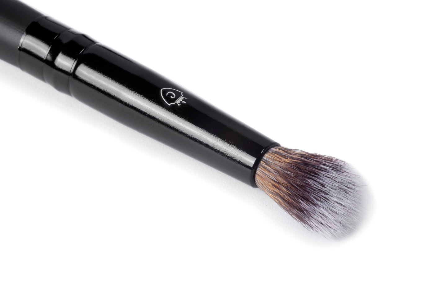 Professional Brush W0639 for Concealer and Corrector, Mini Blending, Synthetic Taklon Bristles, Aged Wooden Handle