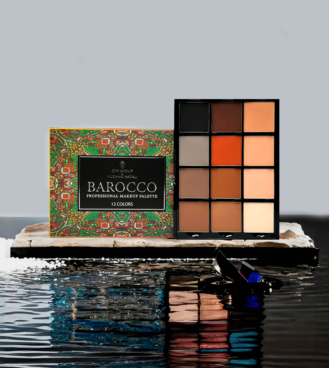 Eye Shadow Palette Barocco, CTR GROUP B700 12*2.5g B700 South Korea CTR