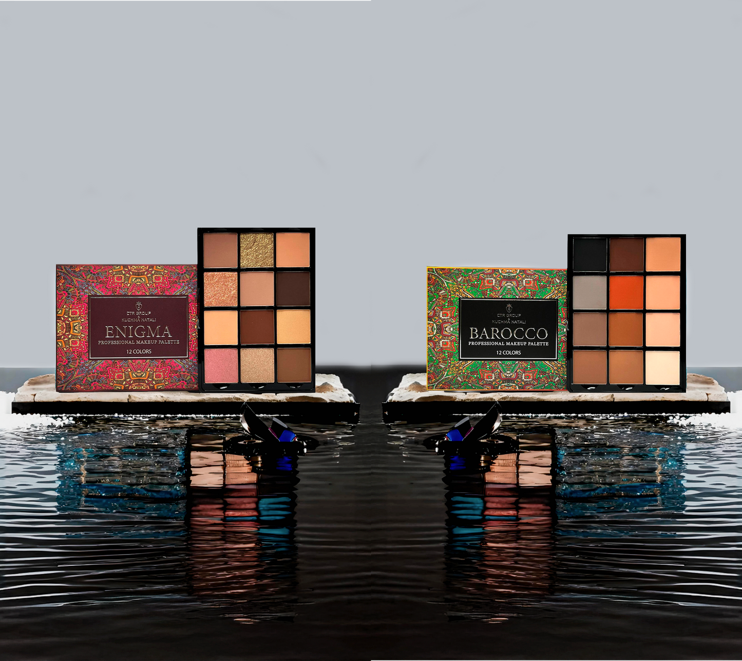 Eye Shadow Palette Enigma, CTR GROUP E500 12*2.5g E500 South Korea CTR