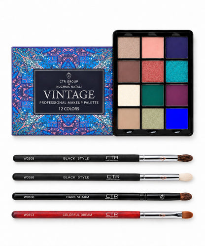 Eye Kit with Vintage V800 eyeshadow palette