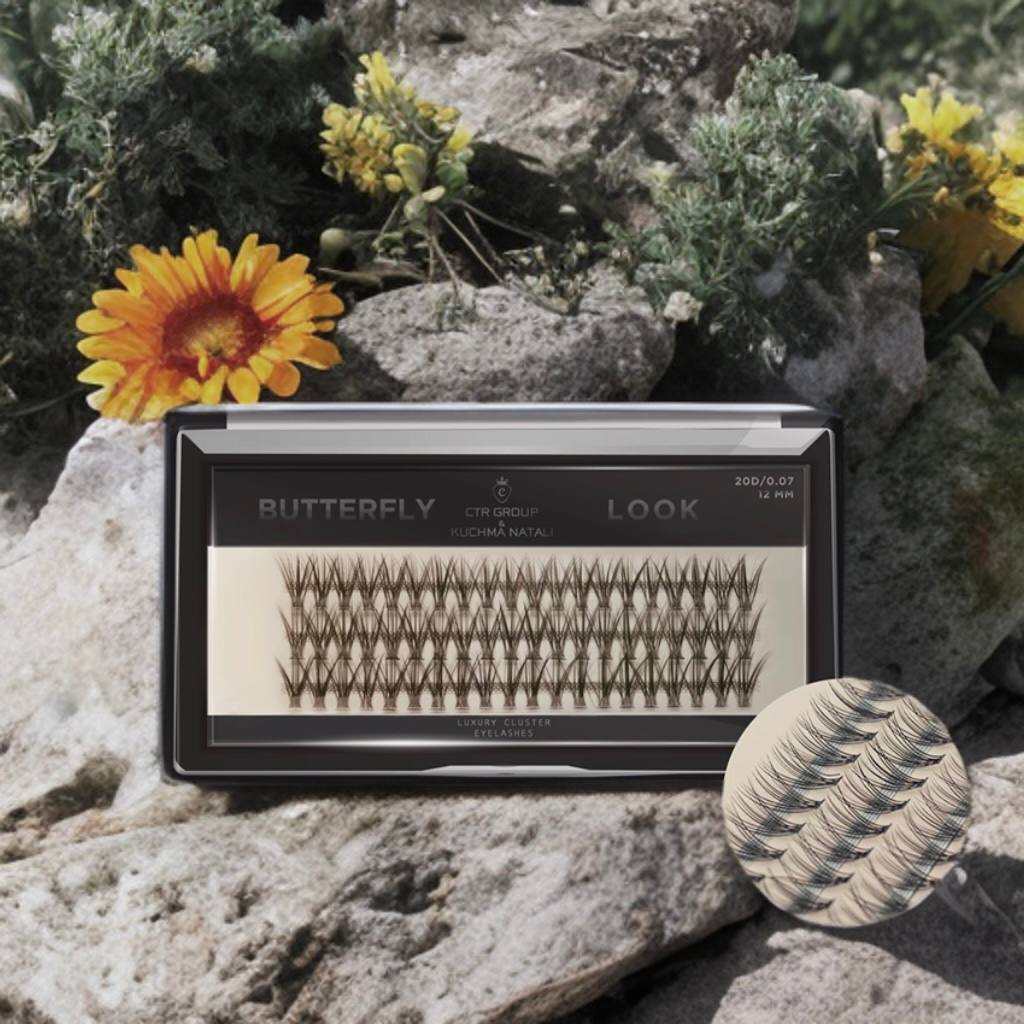 Professional Eye Makeup Kit with Brushes & Lashes