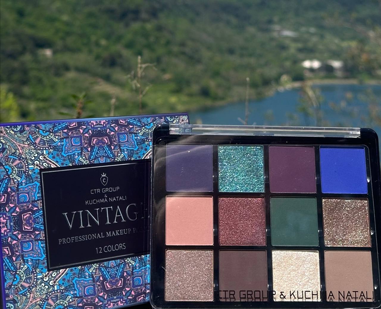 Eye Shadow Palette Vintage, CTR GROUP V800 12*2.5g V800 South Korea CTR