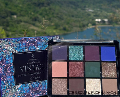 Multichrome Eyeshadow Palette for Color-Shifting Eye Looks - Vintage