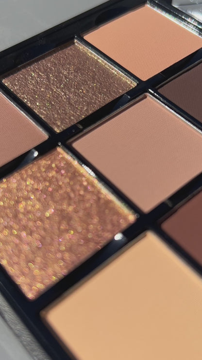 Soft Glam Eyeshadow Palette with Matte, Satin & Sparkle Shades - Enigma