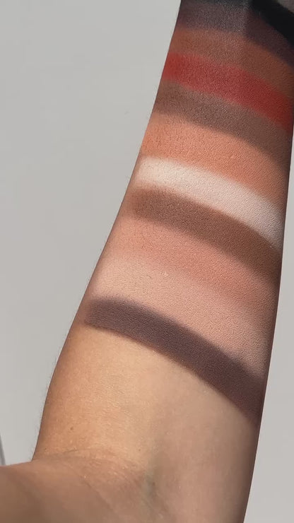 Neutral Matte Eyeshadow Palette for Monochromatic Looks - Barocco