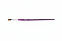 CTR GROUP T2 angled brow and liner brush with a purple handle